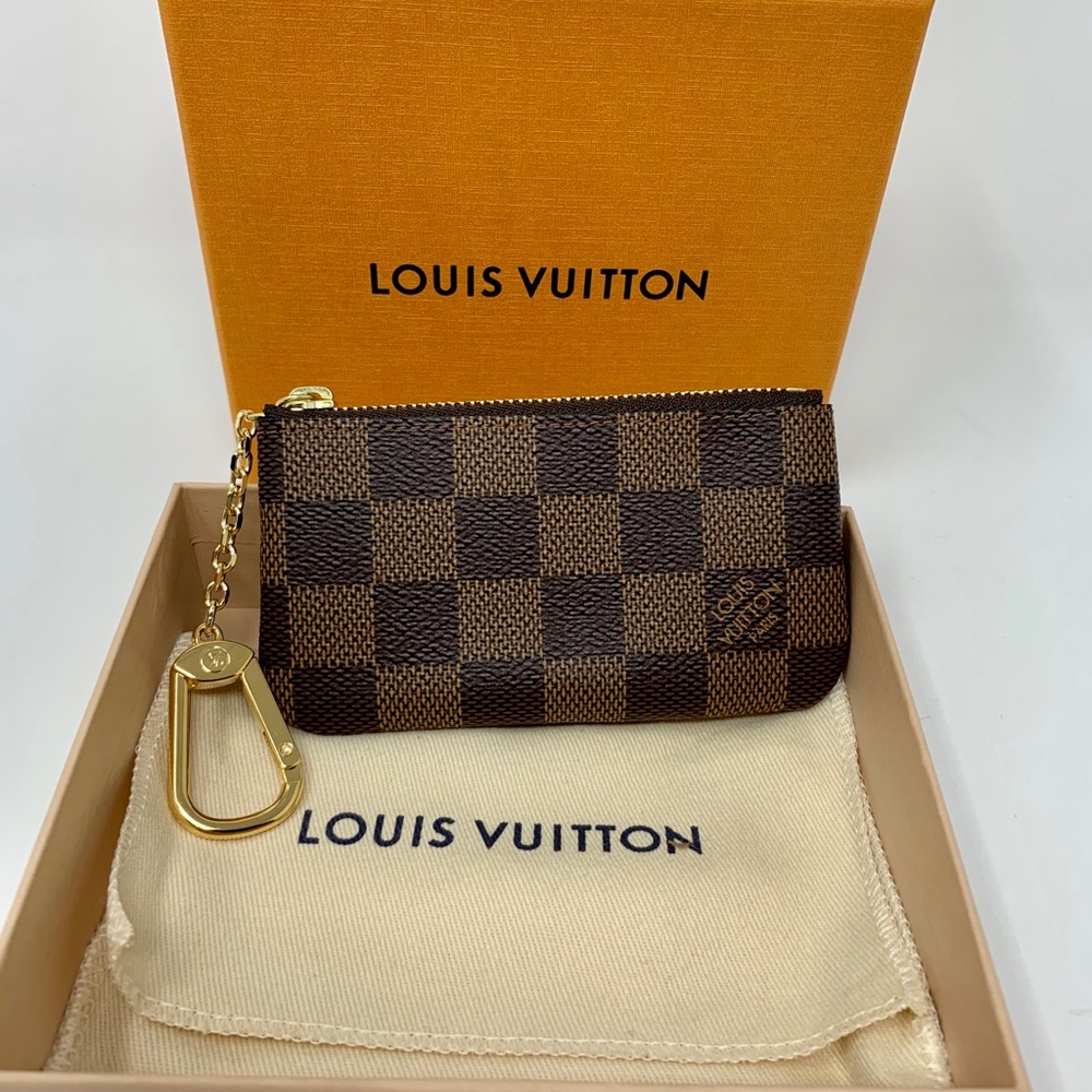 Louis Vuitton Damier Ebene Key Pouch - Picture 8 of 10